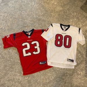 2 Houston Texans Official Jerseys!
